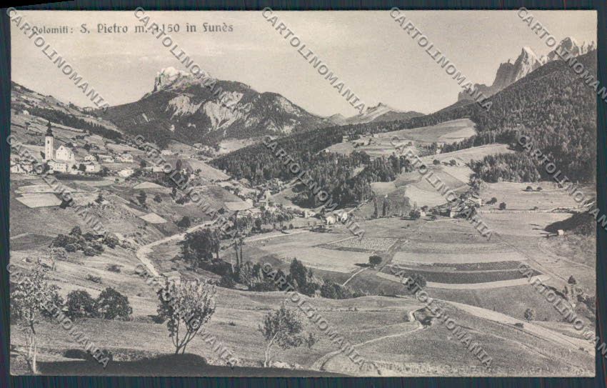 Bolzano San Pietro Panorama cartolina BB7406 – fronte
