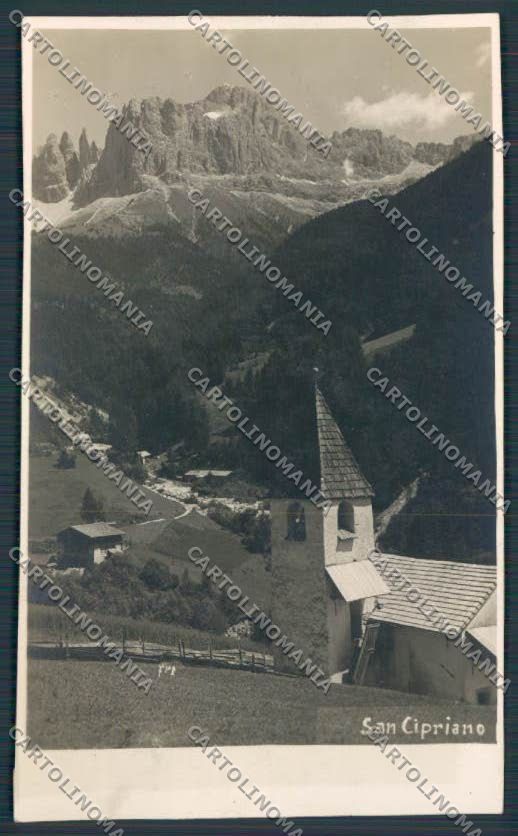 Bolzano San Cipriano foto cartolina BB7413 – fronte