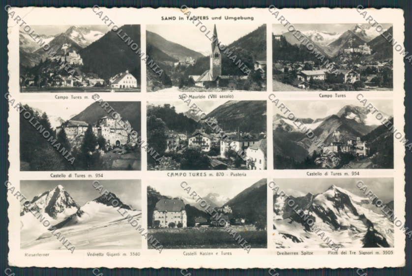 Bolzano Tures vedutine PIEGHINA foto cartolina BB7415 – fronte