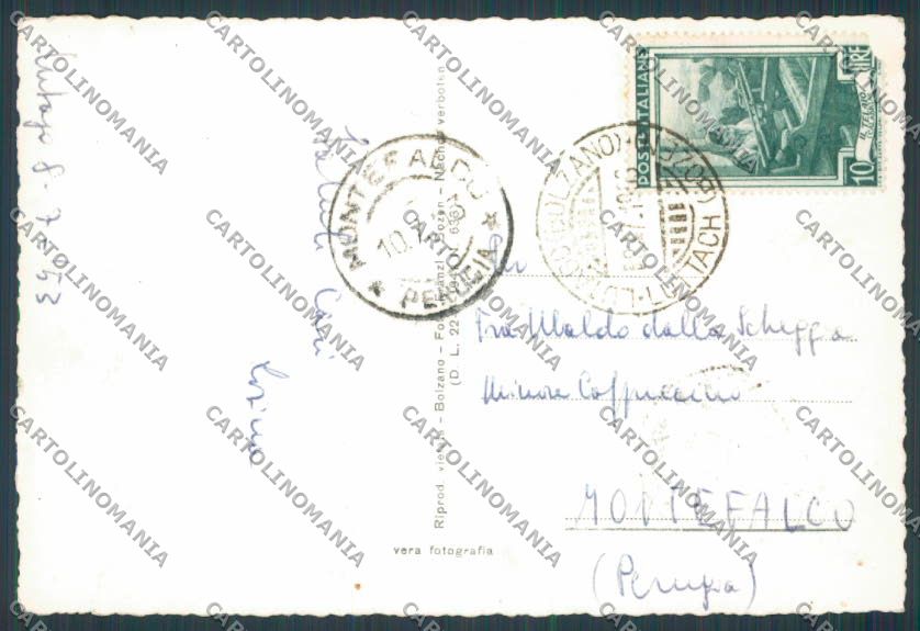Bolzano Campo Tures Lutago foto cartolina BB7422 – retro