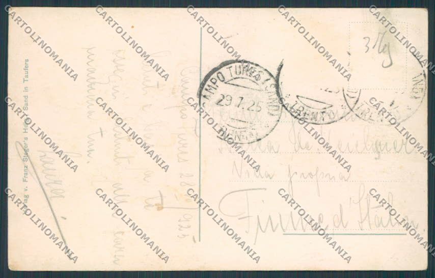Bolzano Campo Tures cartolina BB7427 – retro
