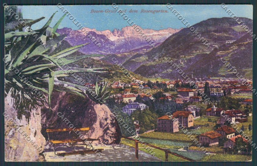 Bolzano Città Panorama cartolina BB7429 – fronte