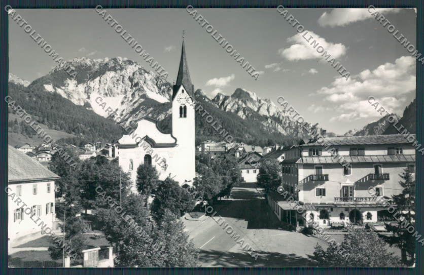 Bolzano San Vigilio Marebbe Chiesa foto cartolina BB7433 – fronte