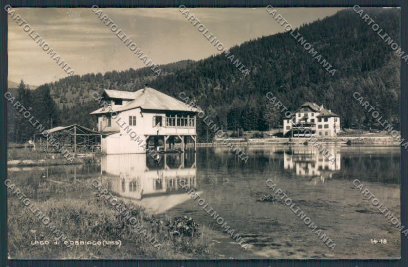 Bolzano Dobbiaco Toblach Lago di foto cartolina BB7434 – fronte