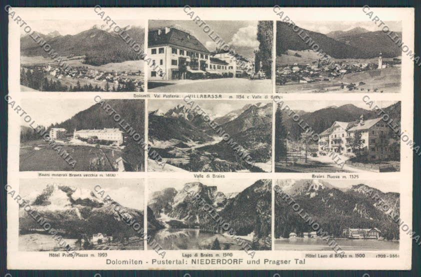 Bolzano Villabassa Vedutine cartolina BB7442 – fronte