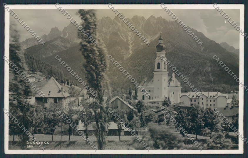 Bolzano Dobbiaco Toblach Chiesa foto cartolina BB7452 – fronte
