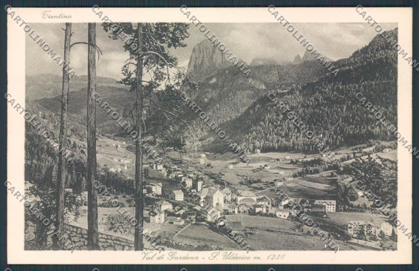 Bolzano San Ulderico Val Gardena cartolina BB7454 – fronte