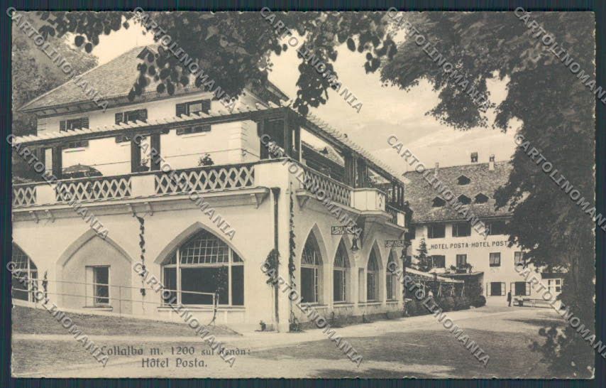 Bolzano Collalbo Renon Hotel Posta cartolina BB7455 – fronte