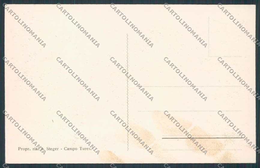 Bolzano Campo Tures Hotel Post cartolina BB7470 – retro