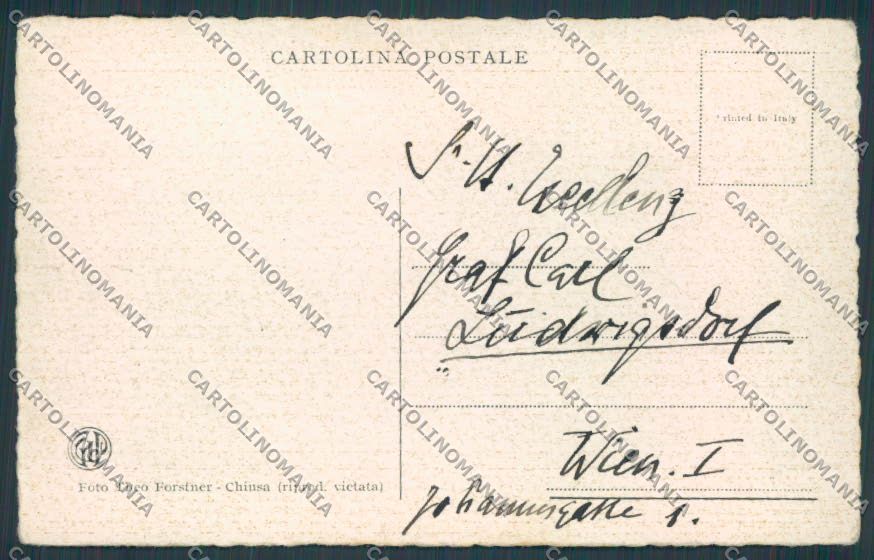 Bolzano Chiusa Gudon cartolina BB7503 – retro