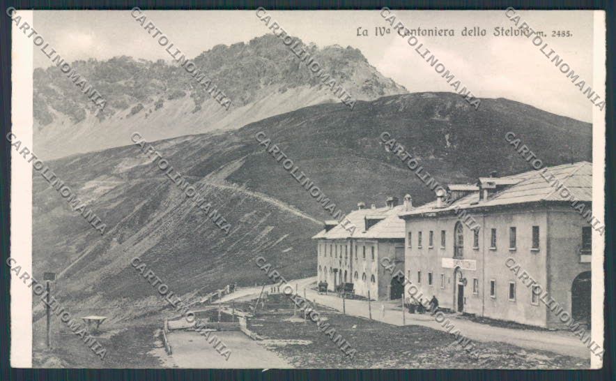 Sondrio Bormio Stelvio IV Cantoniera cartolina BB7505 – fronte