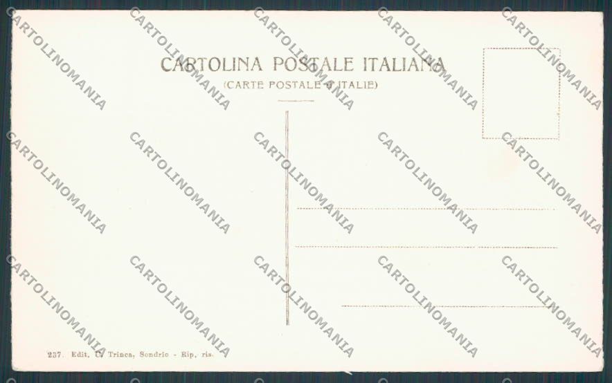 Sondrio Bormio Stelvio IV Cantoniera cartolina BB7505 – retro