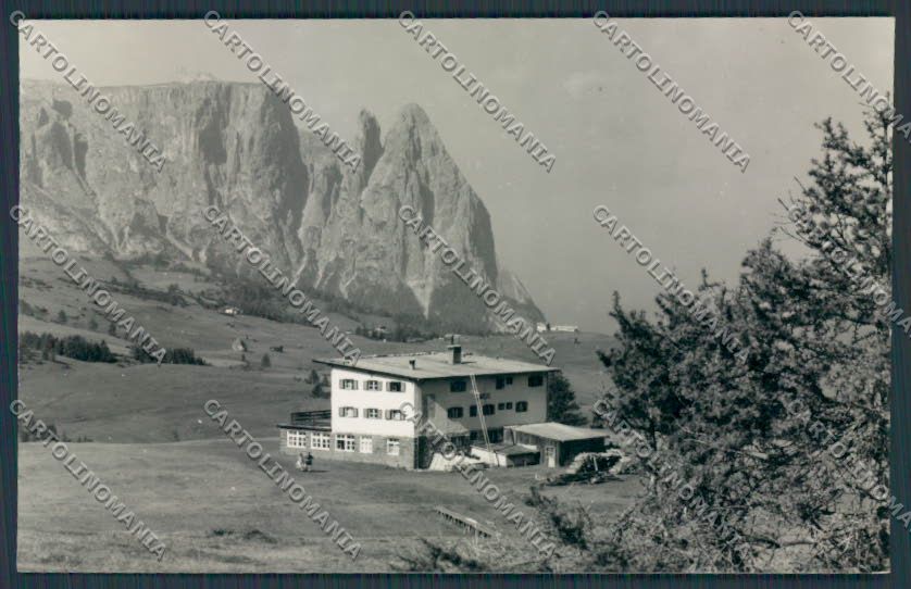 Bolzano Alpe Siusi Rifugio foto Icaro cartolina BB7537 – fronte