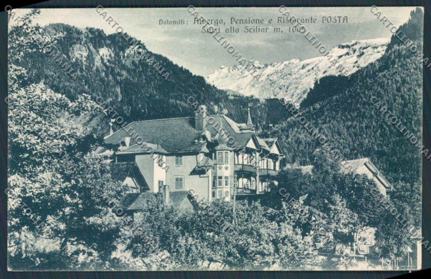 Bolzano Siusi Pensione Posta cartolina BB7540 – fronte