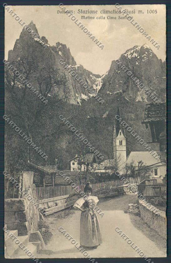 Bolzano Siusi Costumi cartolina BB7542 – fronte