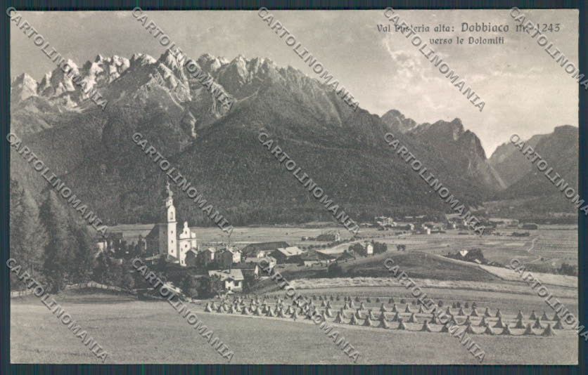 Bolzano Dobbiaco Toblach cartolina BB7557 – fronte