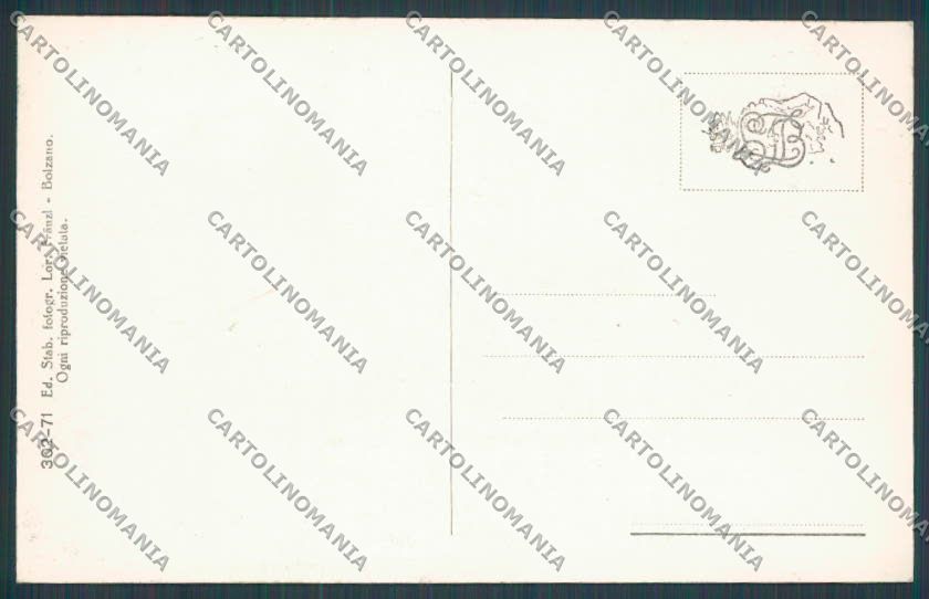 Bolzano Dobbiaco Toblach cartolina BB7557 – retro