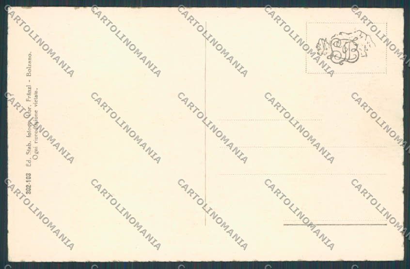 Bolzano Dobbiaco Nuova Toblach cartolina BB7558 – retro