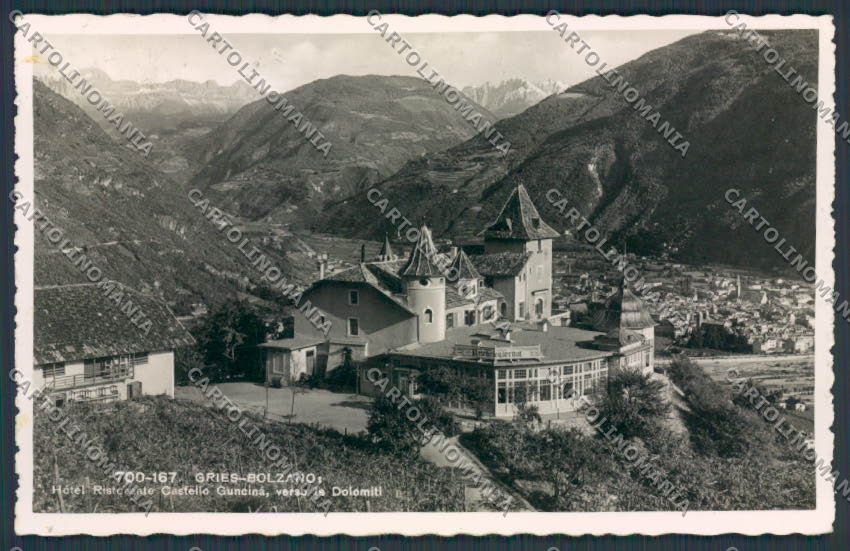 Bolzano Gries Ristorante Guncina foto cartolina BB7574 – fronte