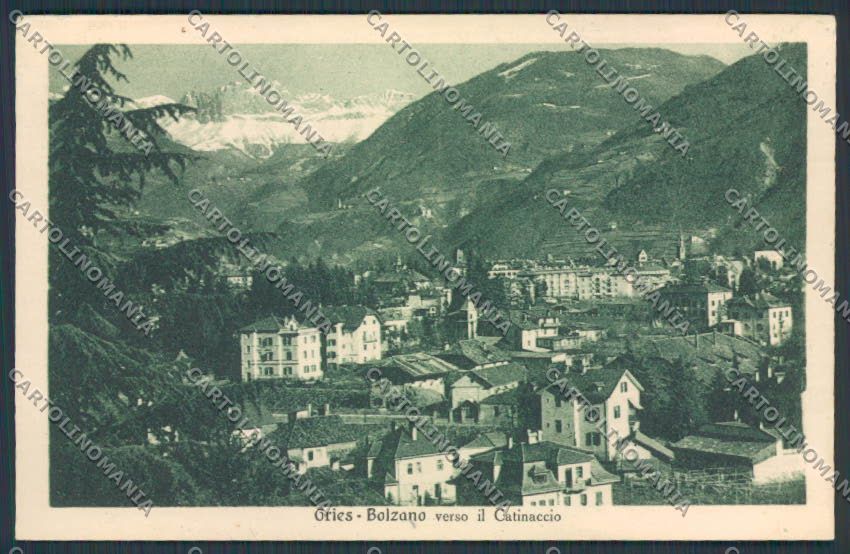 Bolzano Gries cartolina BB7575 – fronte