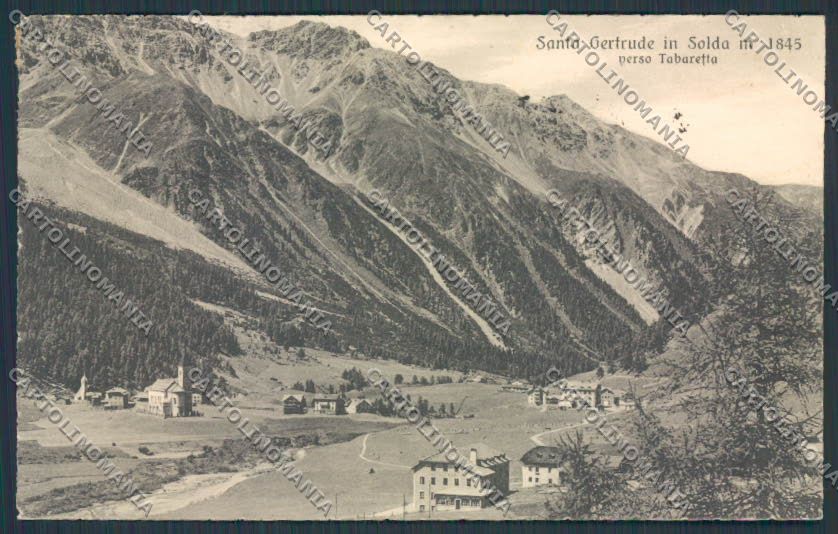 Bolzano Santa Gertrude Tabaretta cartolina BB7576 – fronte