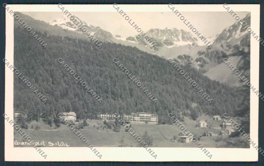 Bolzano Solda foto cartolina BB7577 – fronte