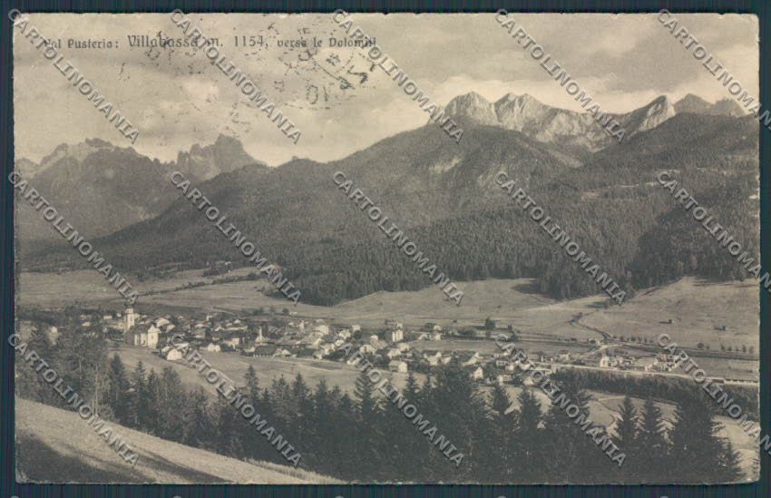 Bolzano Villabassa PIEGHINA cartolina BB7581 – fronte
