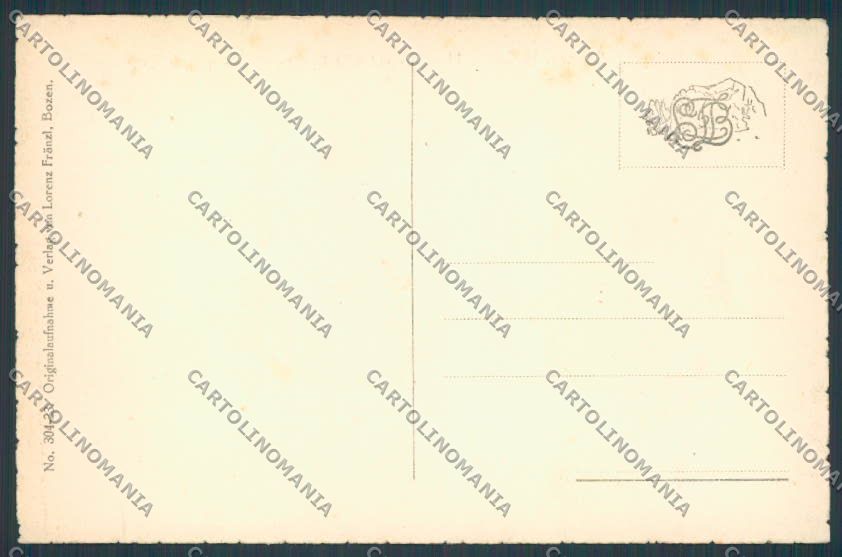 Trento Canazei cartolina BB7586 – retro