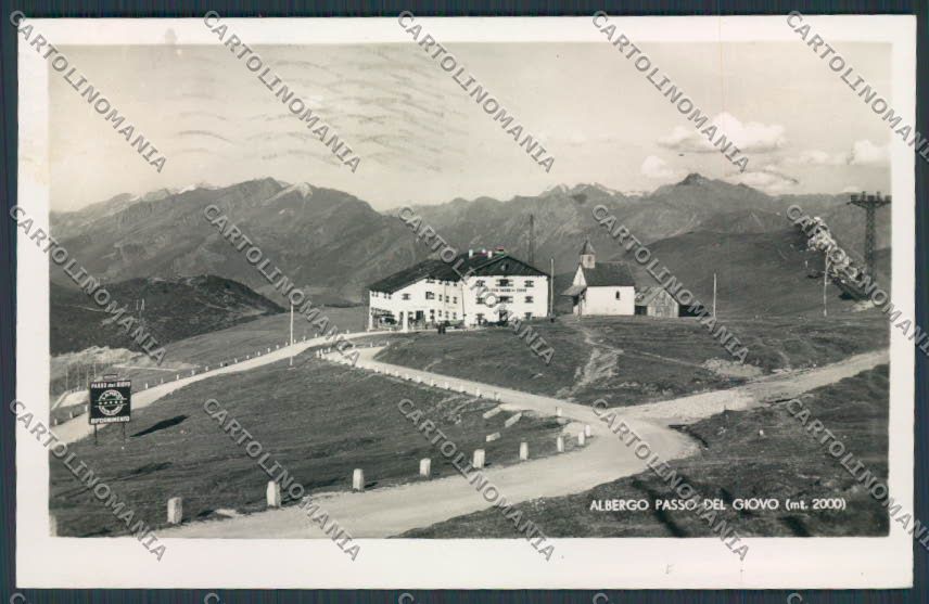 Bolzano Passo del Giovo foto cartolina BB7591 – fronte