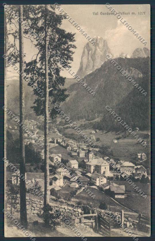 Bolzano Ortisei cartolina BB7600 – fronte