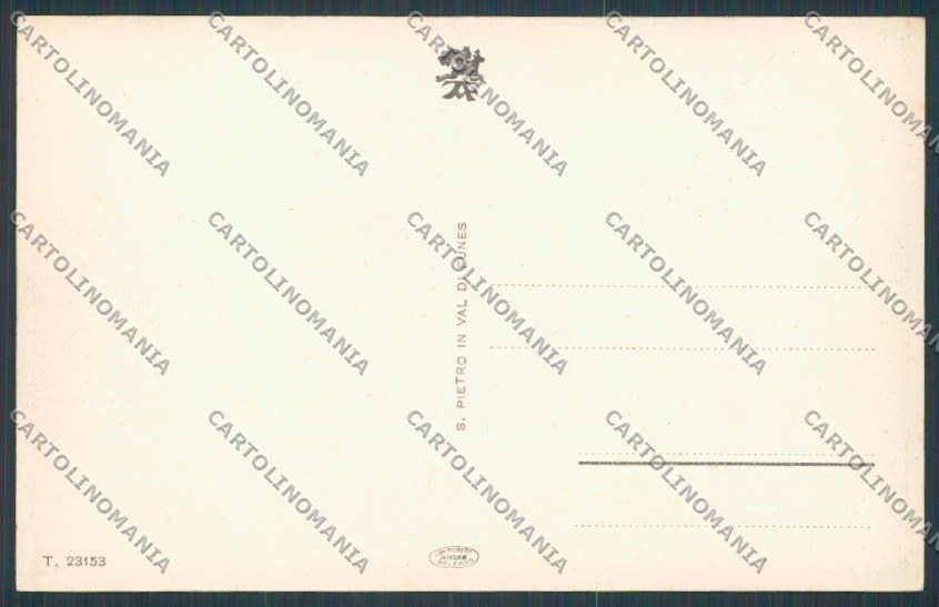 Bolzano San Pietro cartolina BB7615 – retro