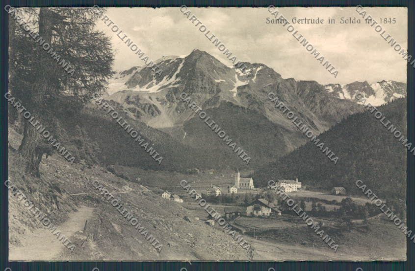 Bolzano Santa Gertrude cartolina BB7619 – fronte