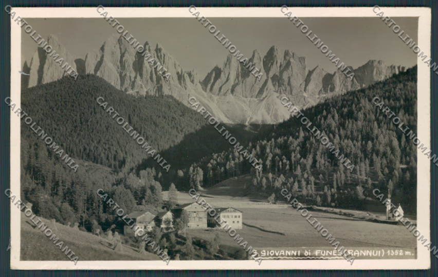 Bolzano San Giovanni in Funes foto cartolina BB7621 – fronte