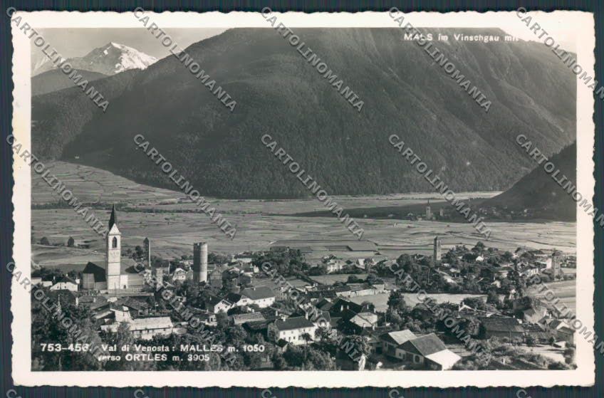 Bolzano Malles foto cartolina BB7627 – fronte