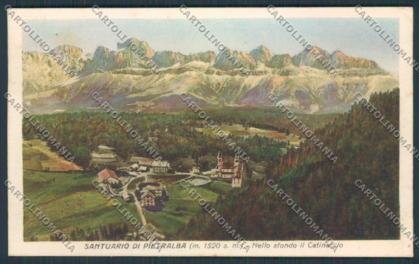 Bolzano Pietralba cartolina BB7630 – fronte