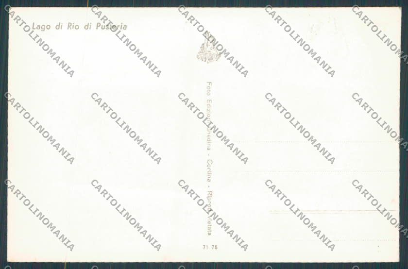 Bolzano Rio di Pusteria foto cartolina BB7633 – retro