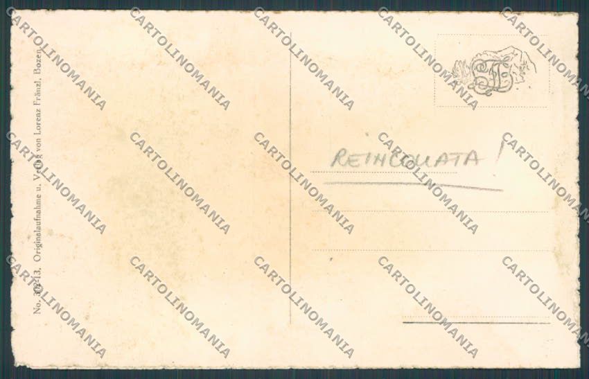 Bolzano Villabassa REINCOLLATA cartolina BB7640 – retro