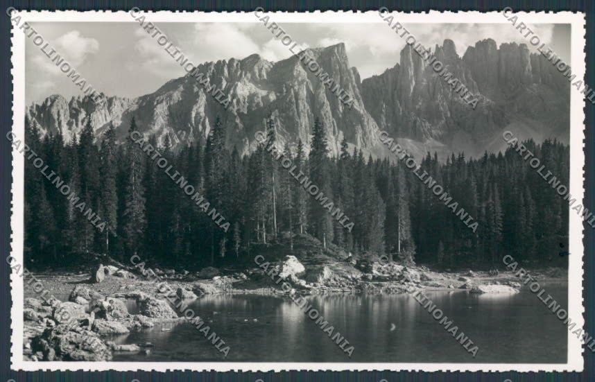 Bolzano Carezza foto cartolina BB7648 – fronte