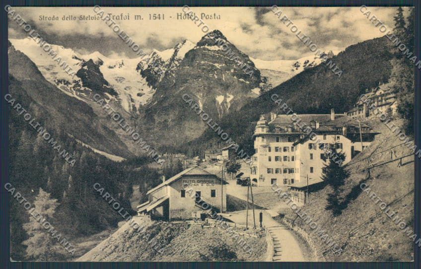Bolzano Trafoi Hotel Posta cartolina BB7663 – fronte