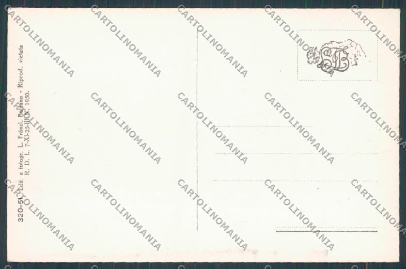 Bolzano Strada dello Stelvio cartolina BB7664 – retro