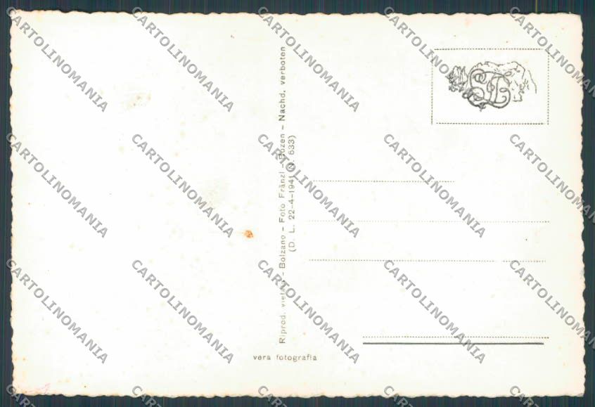 Bolzano Strada allo Stelvio foto cartolina BB7666 – retro