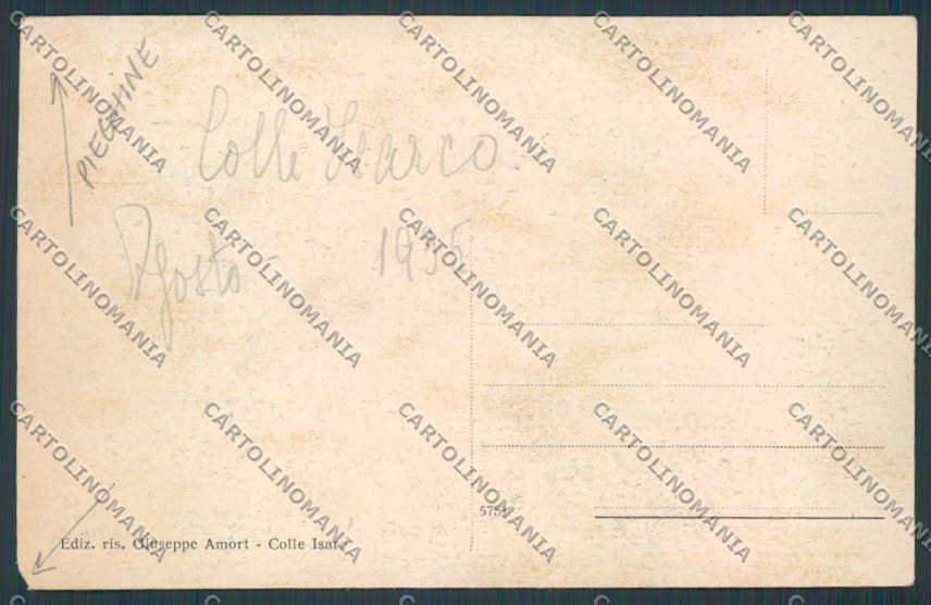 Bolzano Colle Isarco PIEGHINE cartolina BB7675 – retro