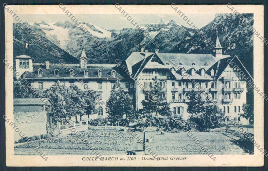 Bolzano Colle Isarco Hotel Grobner cartolina BB7684 – fronte