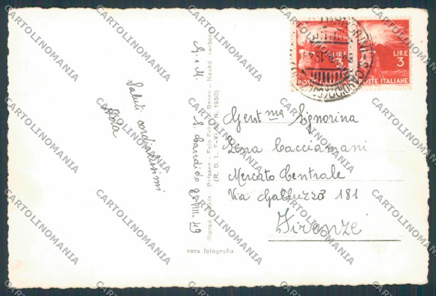Bolzano San Candido foto cartolina BB7685 – retro