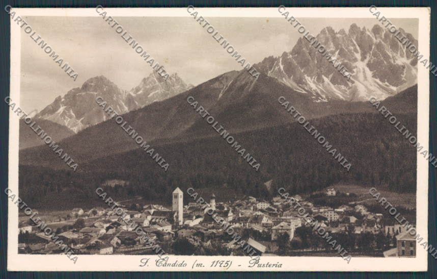 Bolzano San Candido cartolina BB7686 – fronte