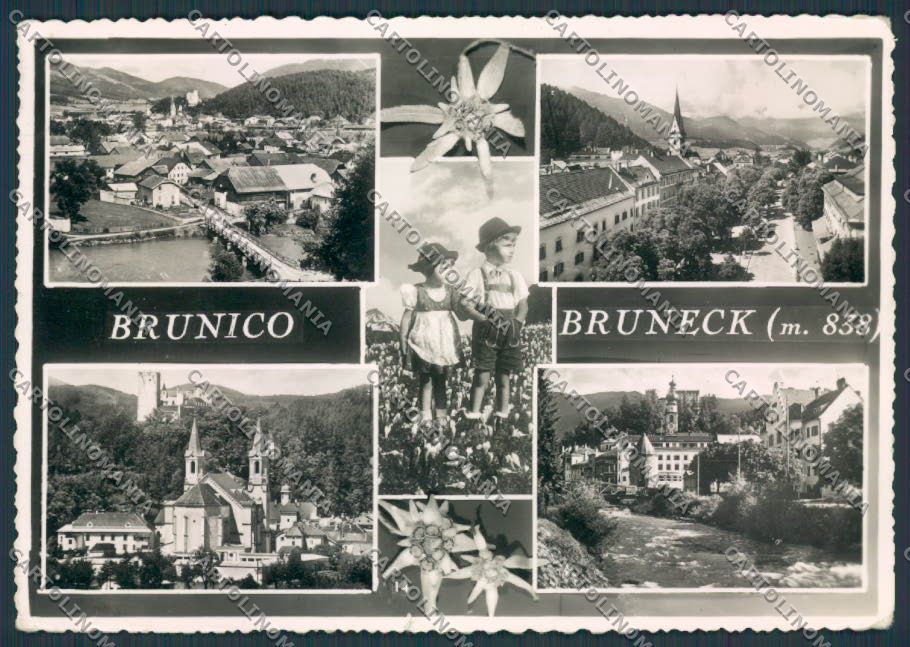 Bolzano Brunico Bruneck Vedutine foto FG cartolina BB7700 – fronte