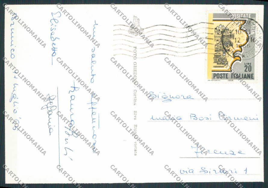 Bolzano Brunico Bruneck foto FG cartolina BB7703 – retro