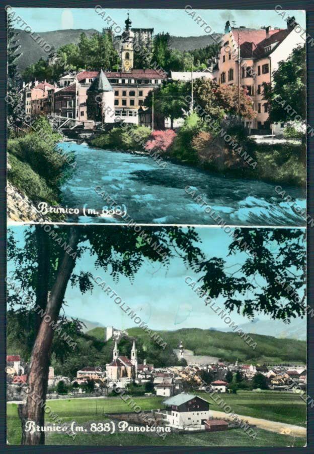 Bolzano Brunico Bruneck foto COLLA FG cartolina BB7704 – fronte