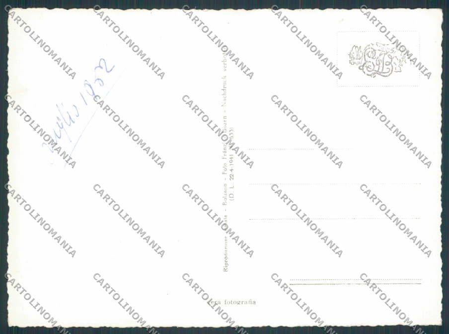 Bolzano Novalevante foto FG cartolina BB7705 – retro