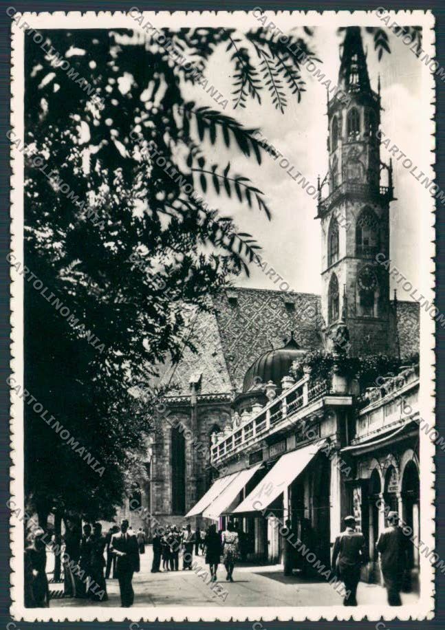 Bolzano Città Parrocchia PIEGHINA foto FG cartolina BB7725 – fronte